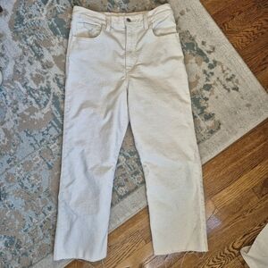 Levis Ribcage Straight Cords Sz 31